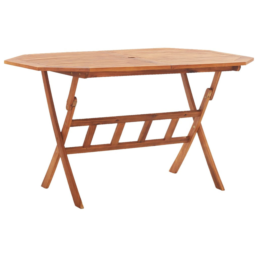 Tuintafel Inklapbaar 135X85X75 Cm Massief Acaciahout