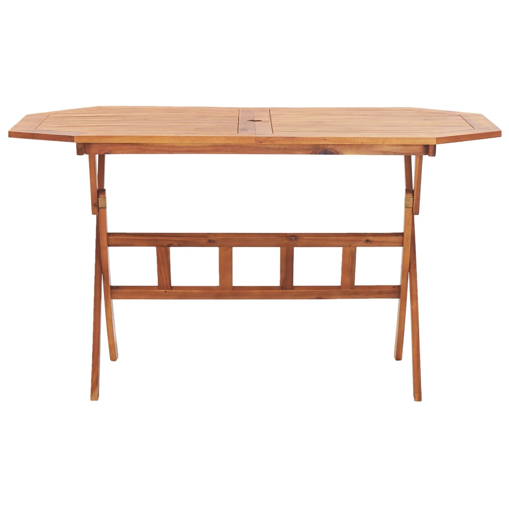 Tuintafel Inklapbaar 135X85X75 Cm Massief Acaciahout