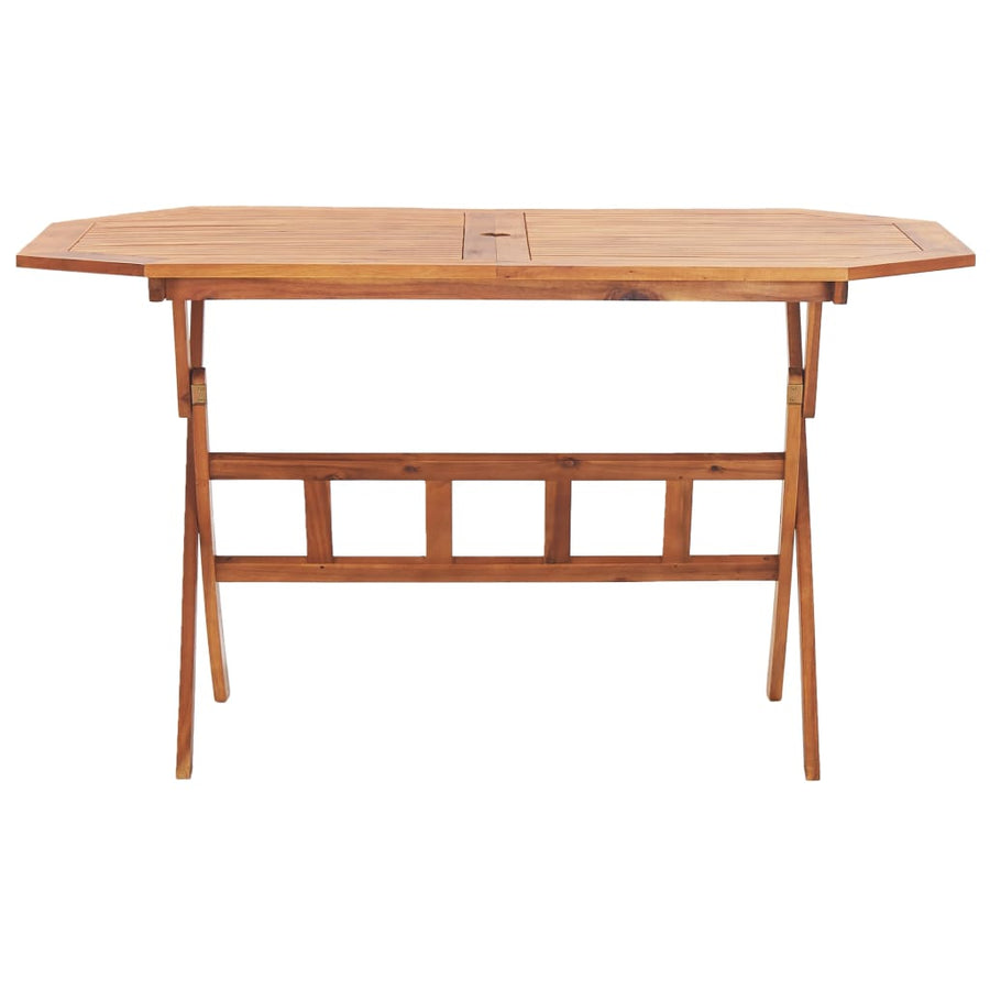 Tuintafel Inklapbaar 135X85X75 Cm Massief Acaciahout