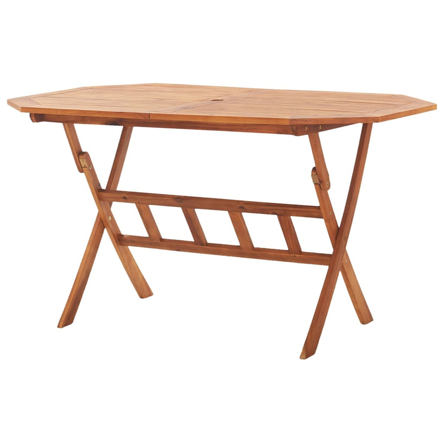 Tuintafel Inklapbaar 135X85X75 Cm Massief Acaciahout