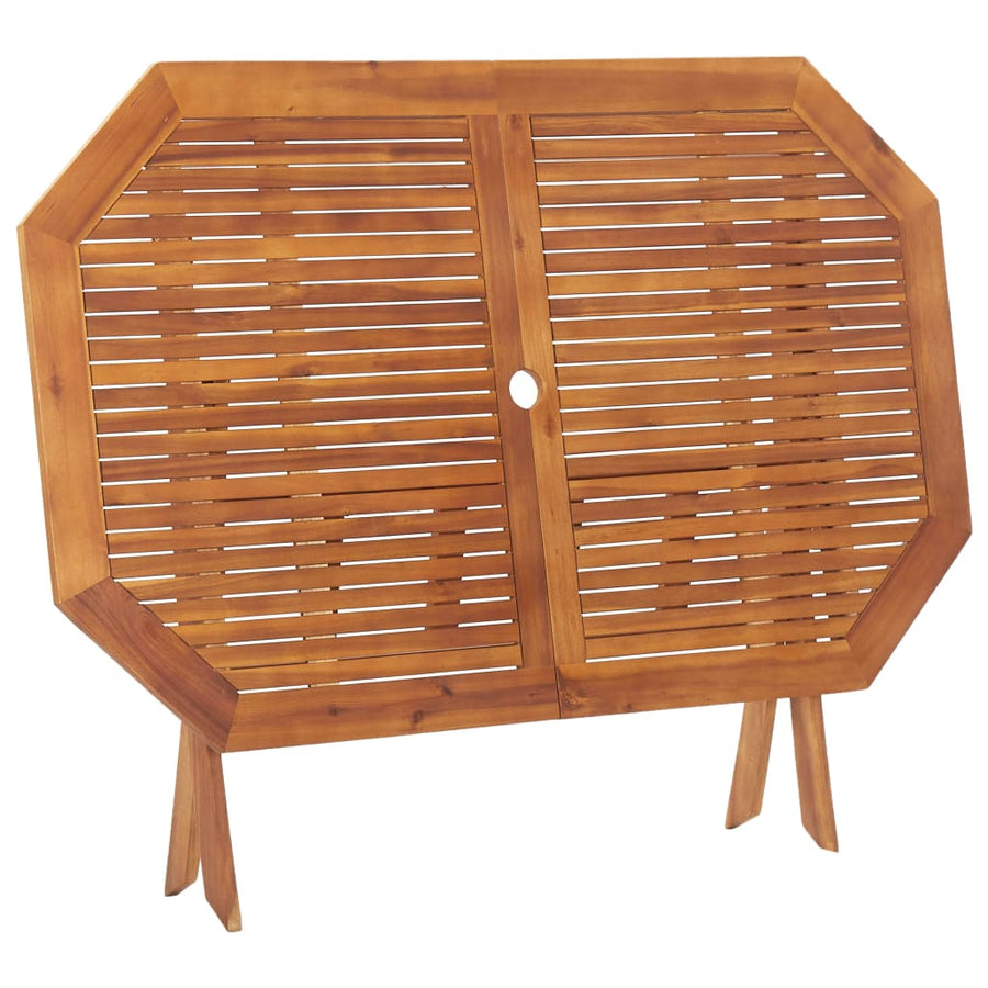 Tuintafel Inklapbaar 135X85X75 Cm Massief Acaciahout
