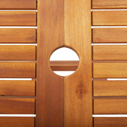 Tuintafel Inklapbaar 135X85X75 Cm Massief Acaciahout