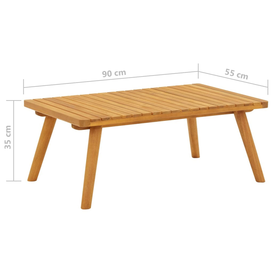 Tuintafel 90X55X35 Cm Massief Acaciahout 1