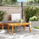 Tuintafel 90x55x35 cm massief acaciahout