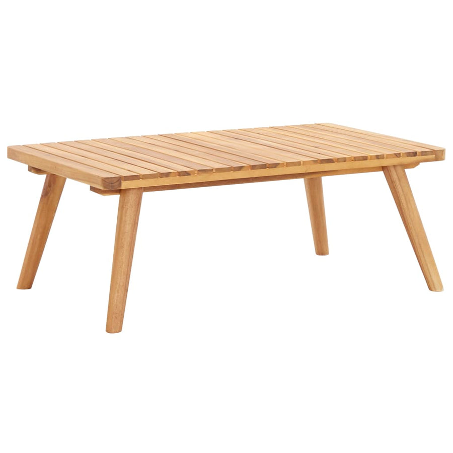 5-Delige Loungeset Massief Acaciahout 1 2x hoek + midden + voetensteun + Tafel