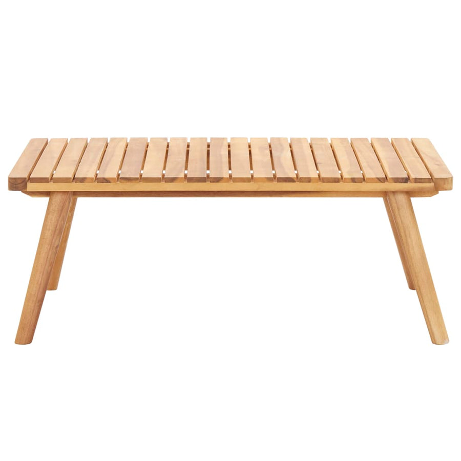 5-Delige Loungeset Massief Acaciahout 1 2x hoek + midden + voetensteun + Tafel