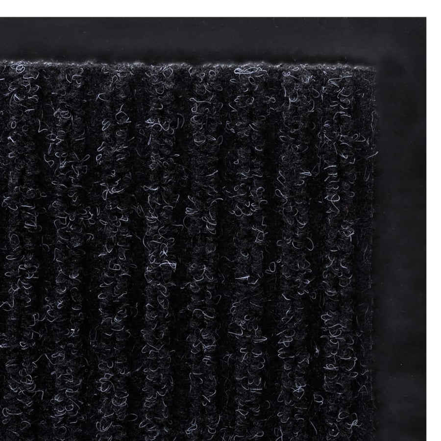 Deurmat 120X220 Cm Pvc Zwart