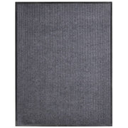 Deurmat 117x220 cm PVC grijs