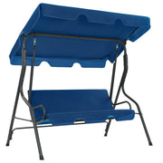 Schommelbank 170x110x153 cm donkerblauw