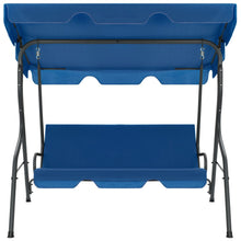 Schommelbank 70X0X53 Cm Stof Donkerblauw