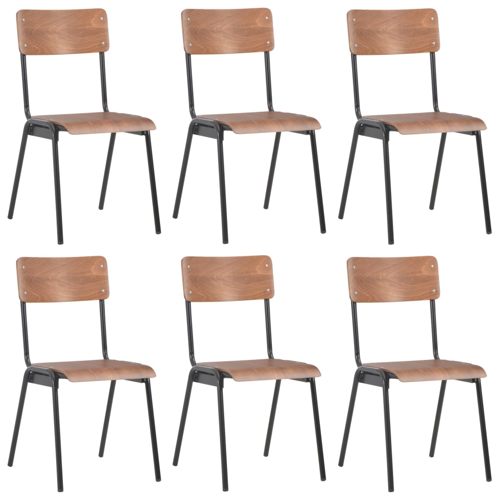 Eetkamerstoelen Multiplex 6
