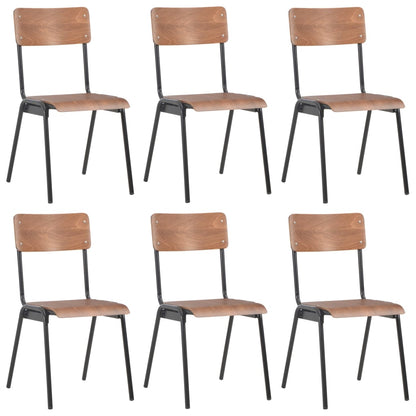 Eetkamerstoelen Multiplex 6