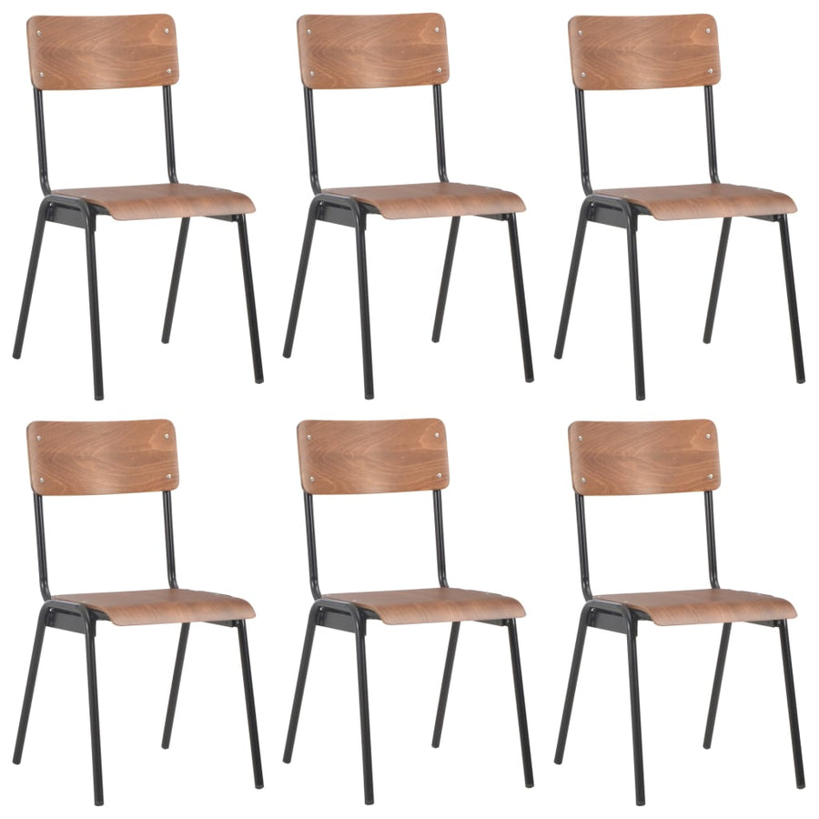 Eetkamerstoelen Multiplex 6
