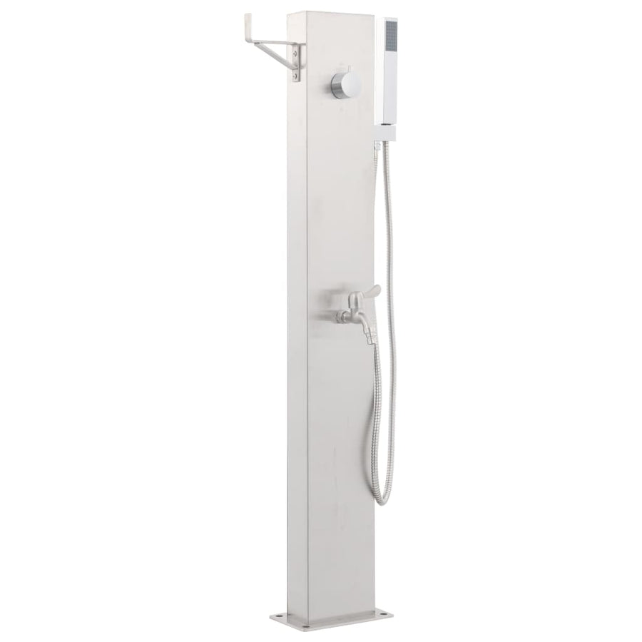 Tuindouchekraan 110 Cm Roestvrij Staal