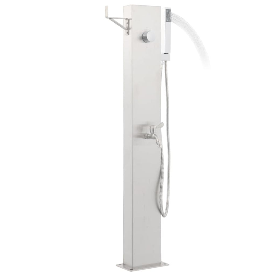 Tuindouchekraan 110 Cm Roestvrij Staal