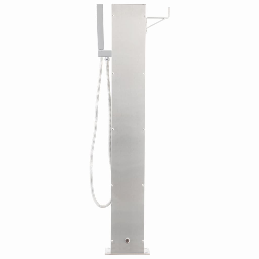 Tuindouchekraan 110 Cm Roestvrij Staal