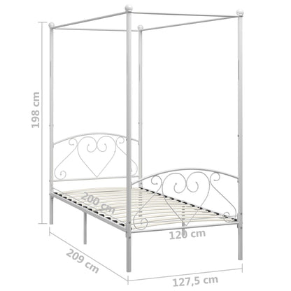Hemelbedframe Metaal 120 x 200 cm