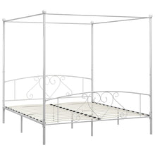 Hemelbedframe Metaal 200 x 200 cm
