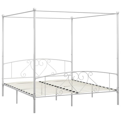Hemelbedframe Metaal 200 x 200 cm