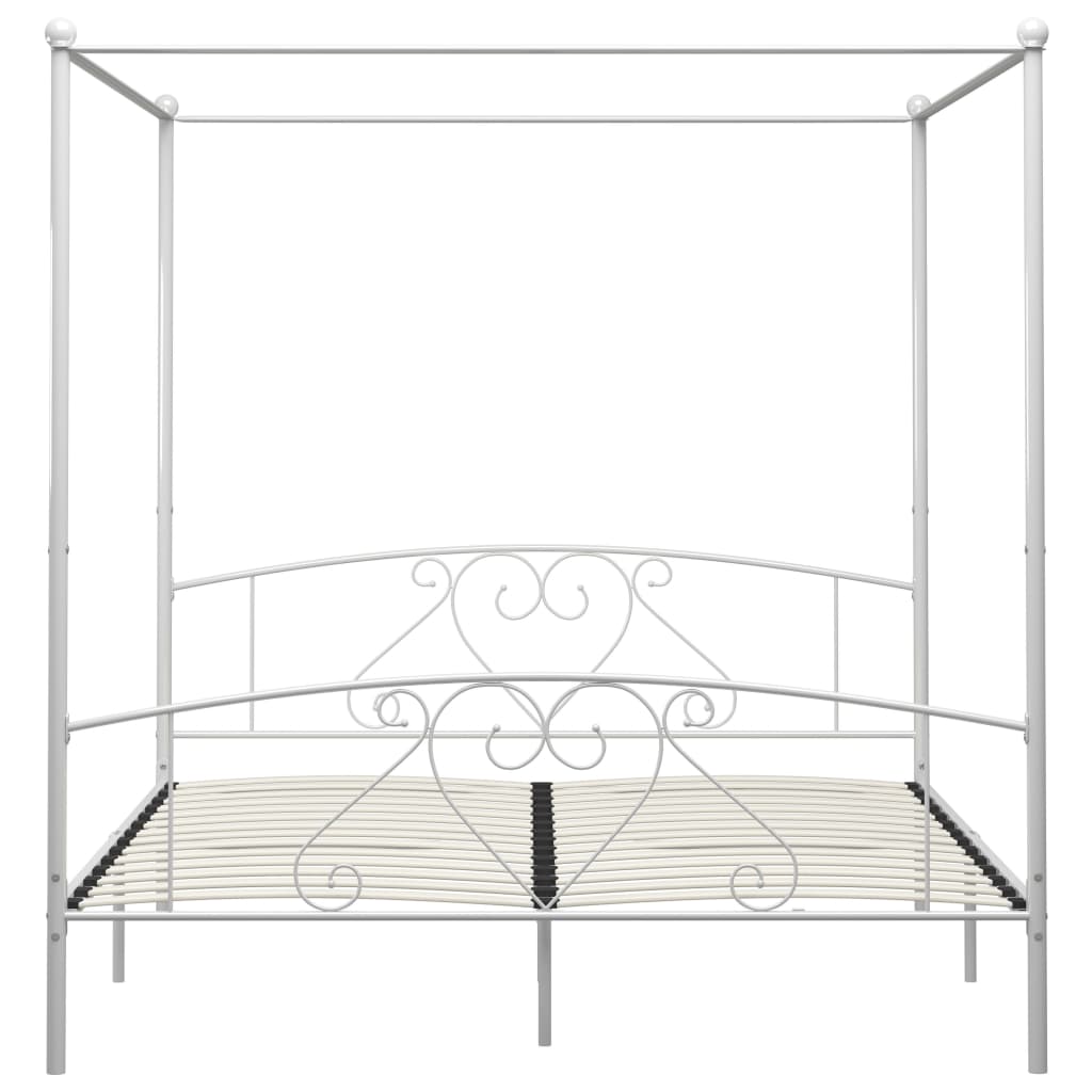 Hemelbedframe Metaal 200 x 200 cm