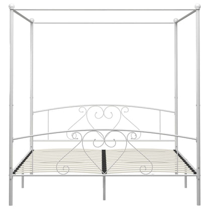 Hemelbedframe Metaal 200 x 200 cm