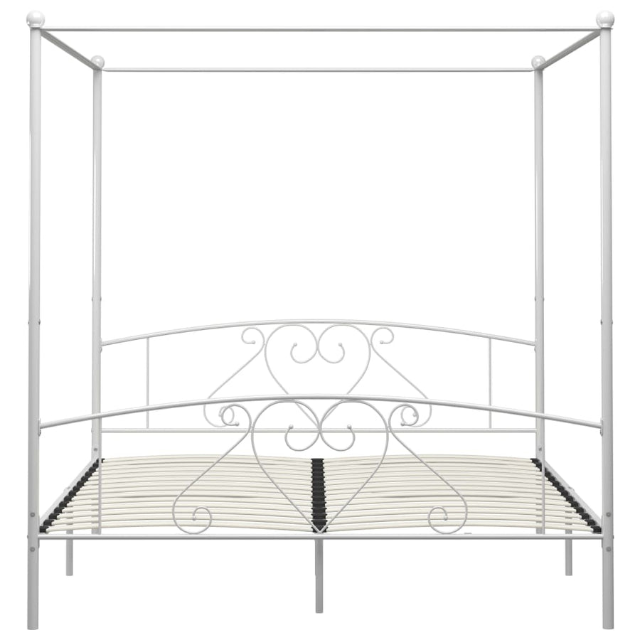 Hemelbedframe Metaal 200 x 200 cm