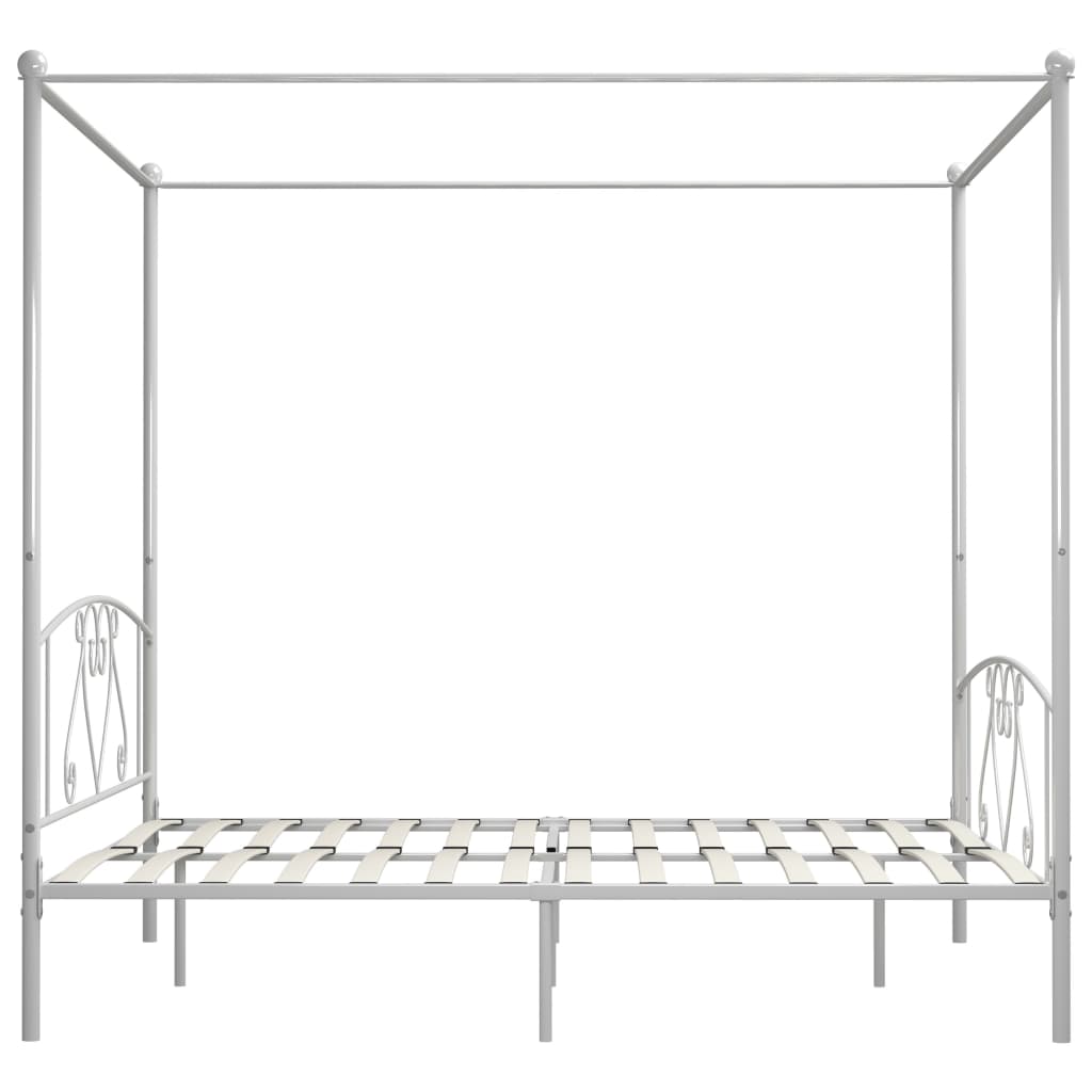 Hemelbedframe Metaal 200 x 200 cm