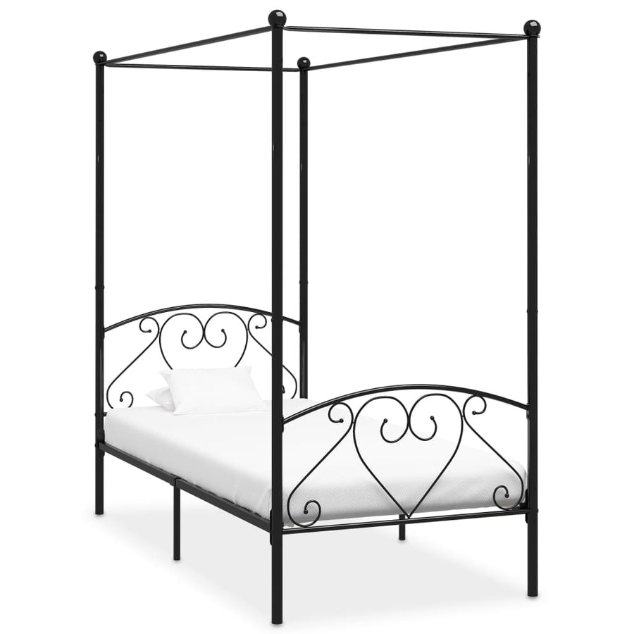 Hemelbedframe Metaal 100 x 200 cm