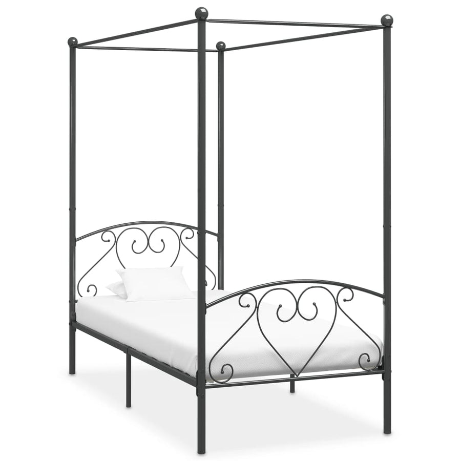 Hemelbedframe Metaal 100 x 200 cm