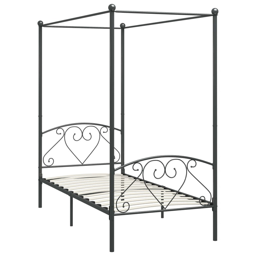 Hemelbedframe Metaal 100 x 200 cm