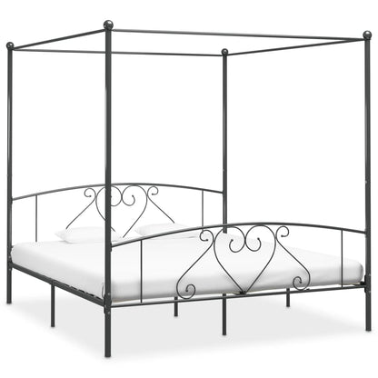 Hemelbedframe Metaal 200 x 200 cm