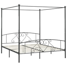 Hemelbedframe Metaal 200 x 200 cm