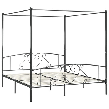 Hemelbedframe Metaal 200 x 200 cm