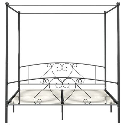 Hemelbedframe Metaal 200 x 200 cm