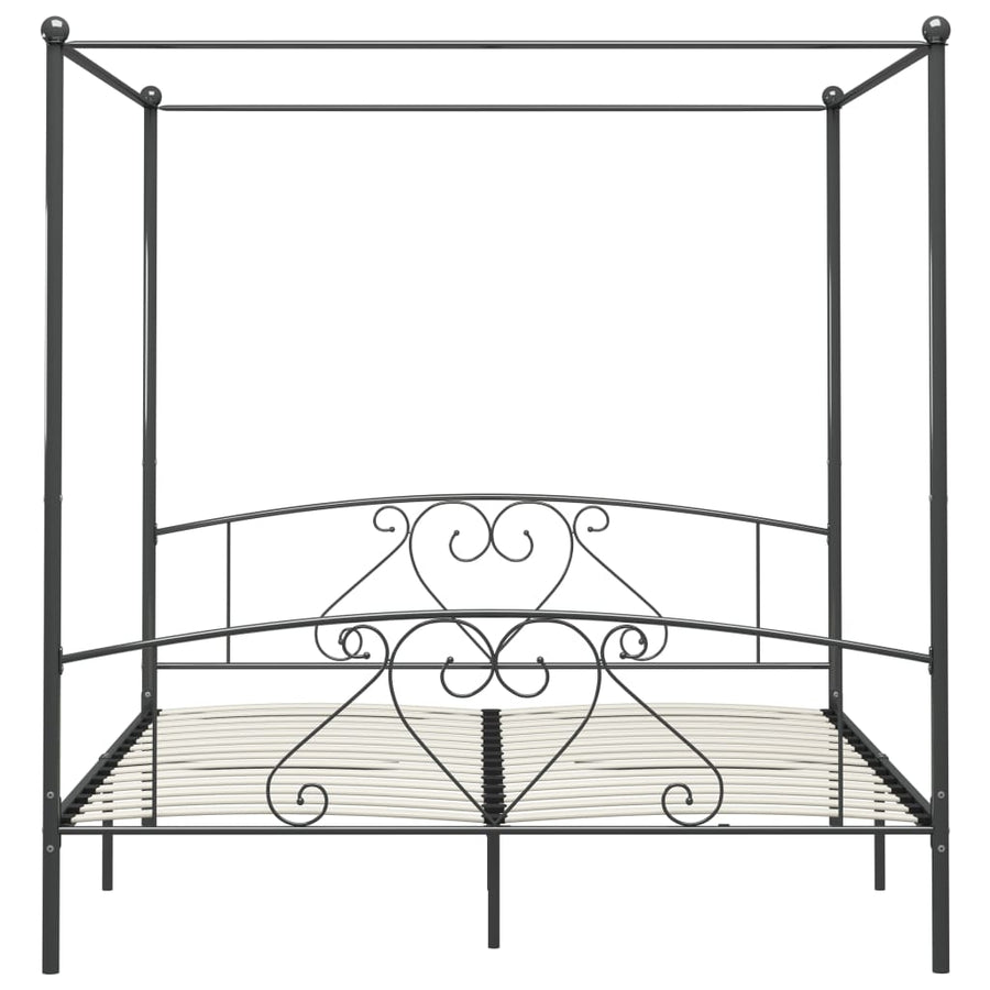 Hemelbedframe Metaal 200 x 200 cm