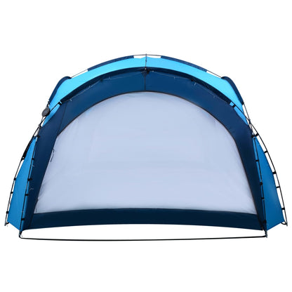 Partytent Met Led En 4 Zijwanden 3,6X3,6X2,3 M Blauw