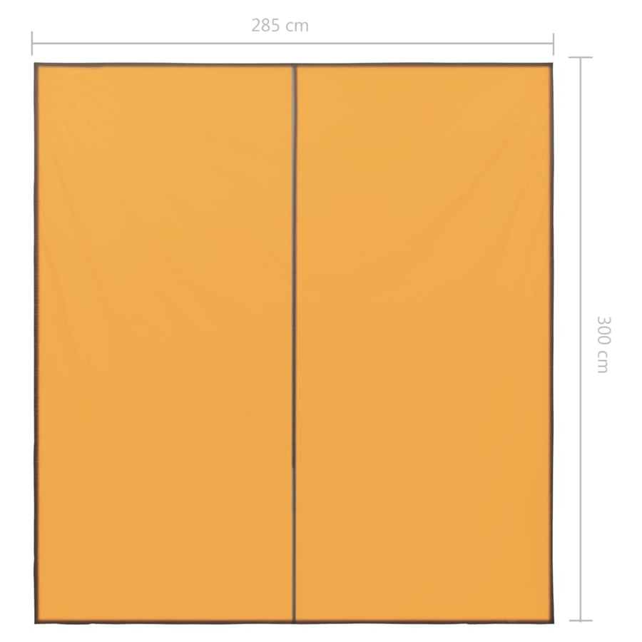 Afdekzeil 3X2,85 M Geel