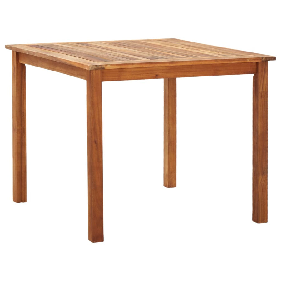 -Delige Eethoek Poly Rattan En Massief Acaciahout Grijs 5