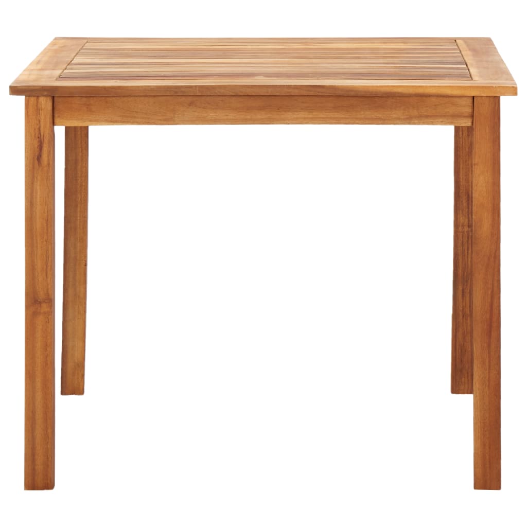 -Delige Eethoek Poly Rattan En Massief Acaciahout Grijs 5