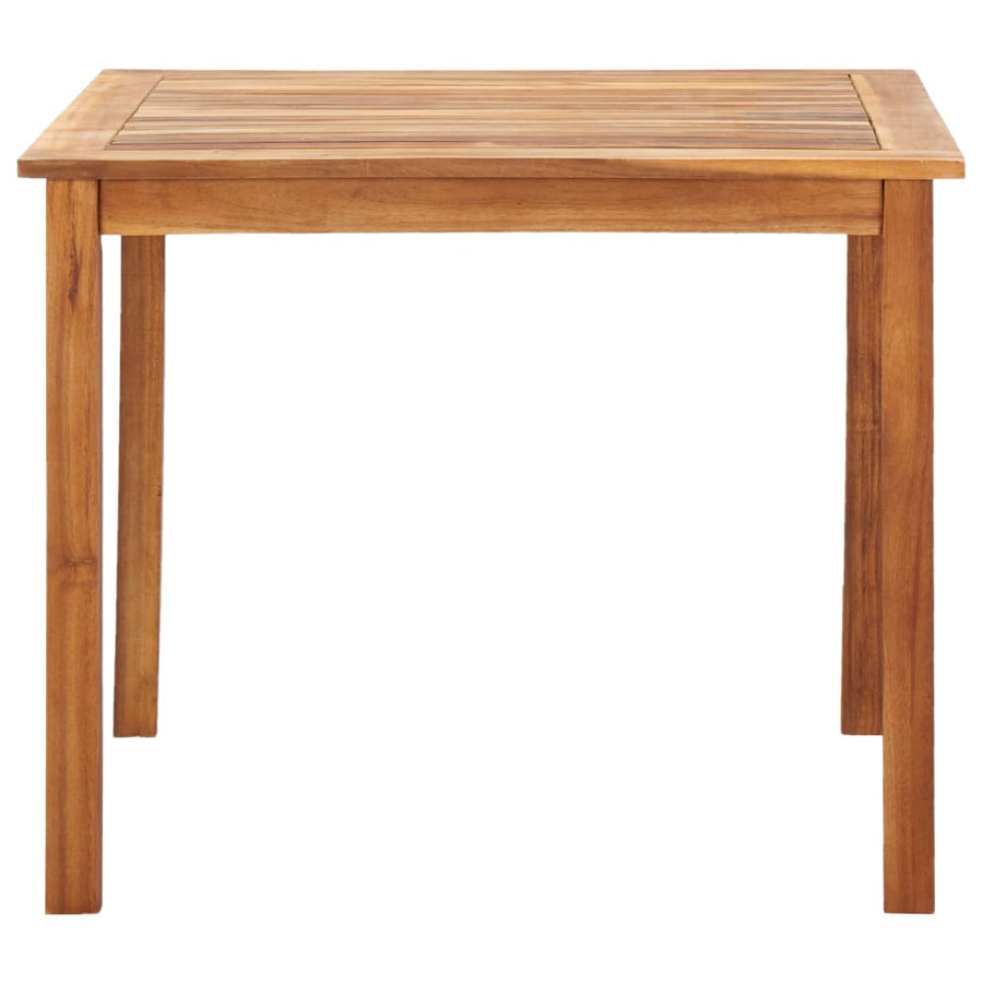 -Delige Eethoek Poly Rattan En Massief Acaciahout Grijs 5