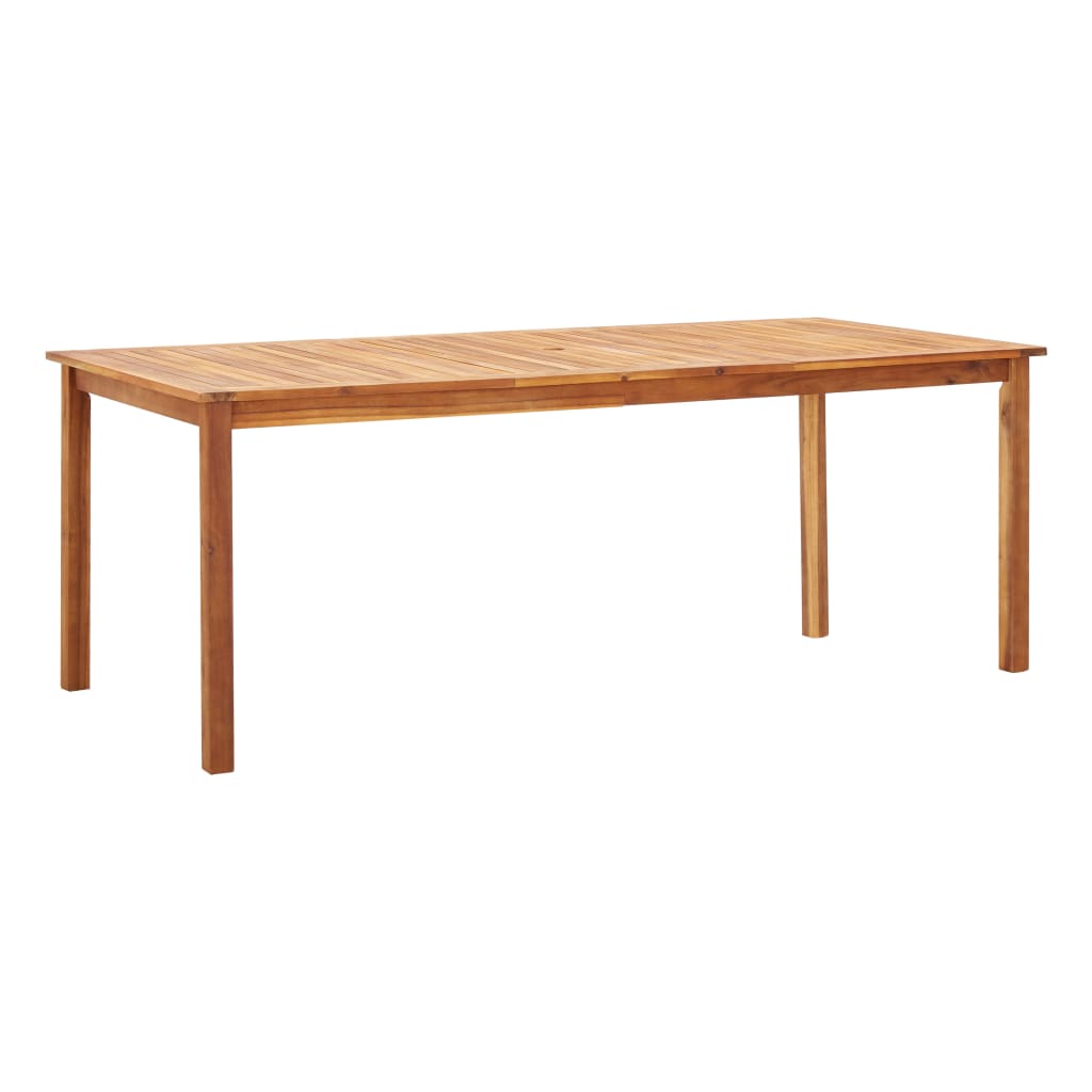 9-Delige Eethoek Poly Rattan En Massief Acaciahout Grijs 8