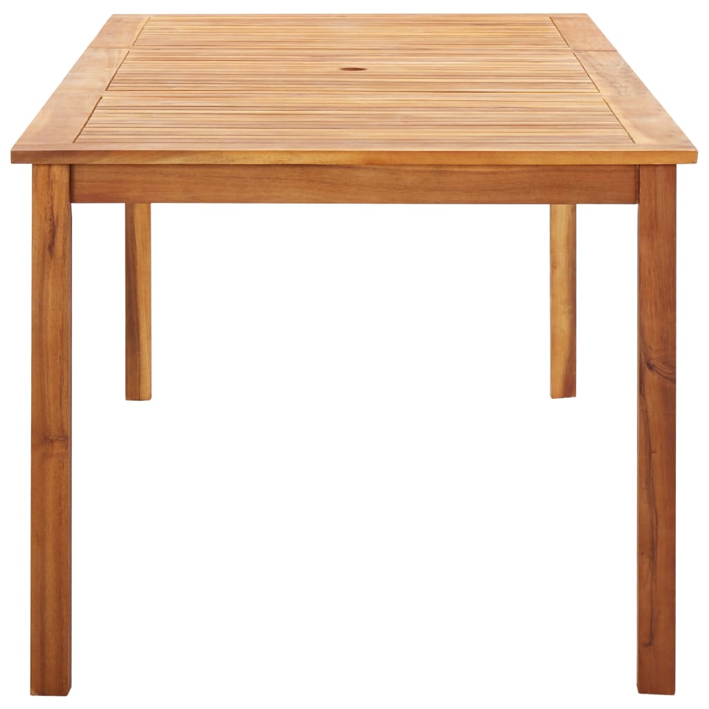 9-Delige Eethoek Poly Rattan En Massief Acaciahout Grijs 8