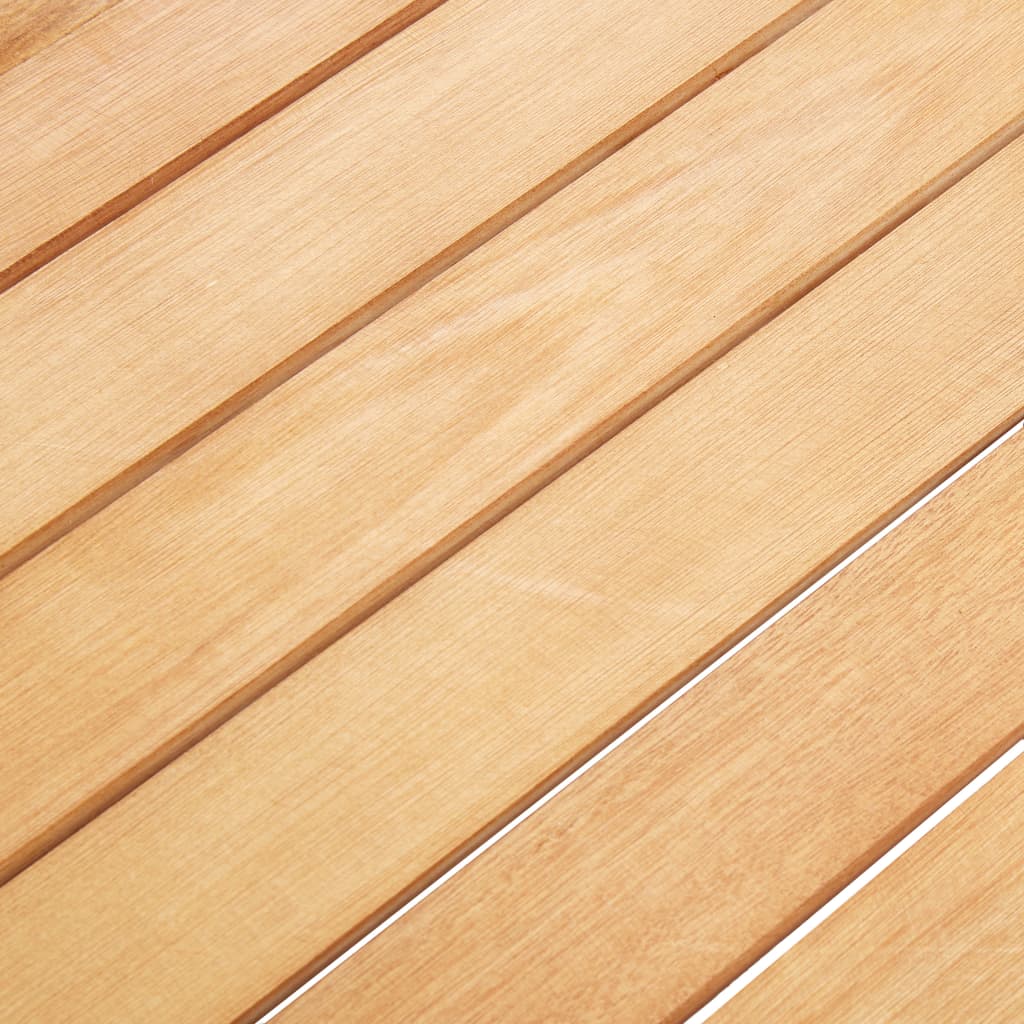 7-Delige Tuinset Poly Rattan En Acaciahout Zwart 7