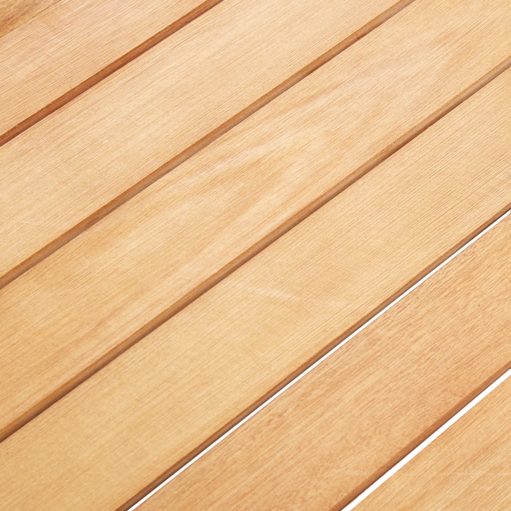 9-delige Tuinset poly rattan en acaciahout zwart