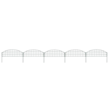 Schuttingset Gebogen 77,3X26 Cm Groen 77.3 x 26 cm