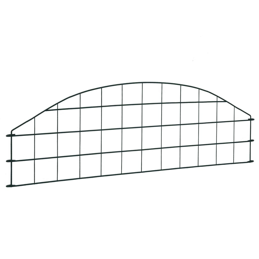 Schuttingset Gebogen 77,3X26 Cm Groen 77.3 x 26 cm