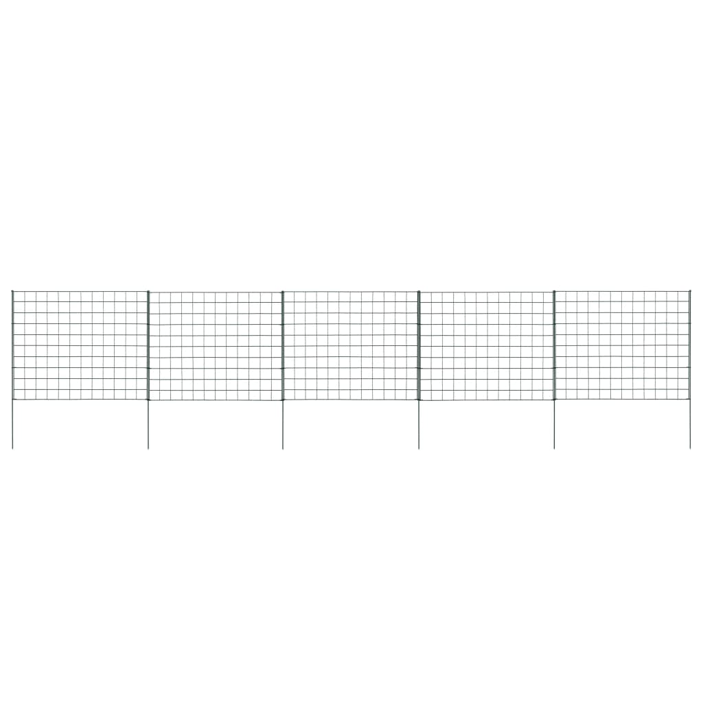 Schuttingset 77,5x64 cm groen 77.5 x 64 cm