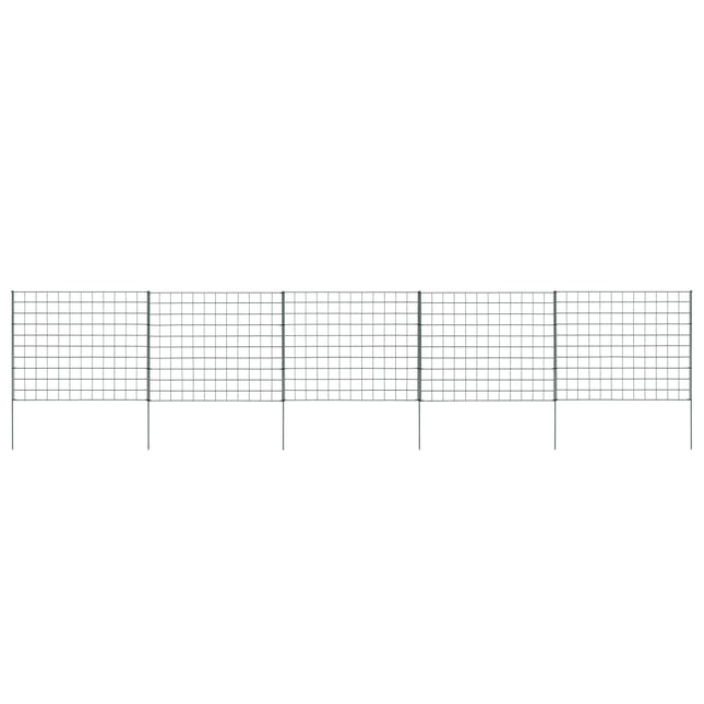 Schuttingset 77,5x64 cm groen 77.5 x 64 cm