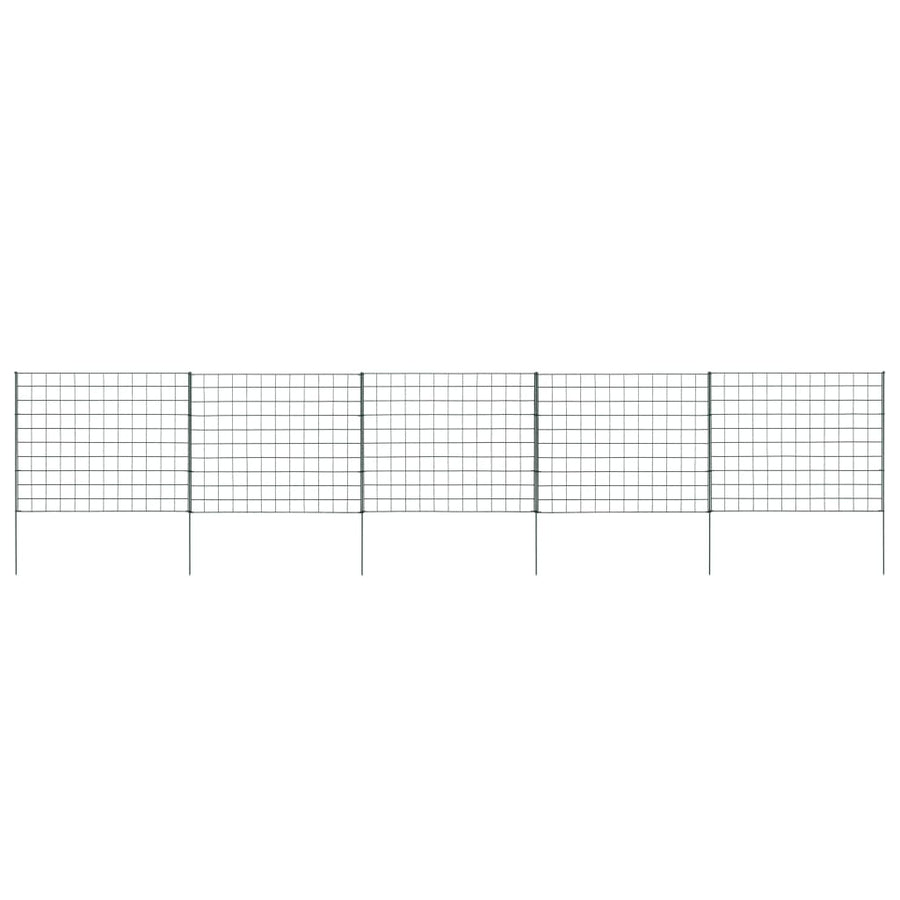 Schuttingset 77,5x64 cm groen 77.5 x 64 cm