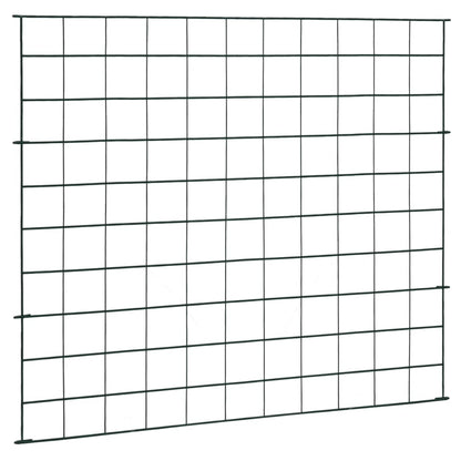 Schuttingset 77,5x64 cm groen 77.5 x 64 cm